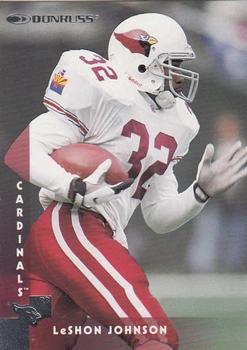 LeShon Johnson Arizona Cardinals 1997 Donruss NFL #74